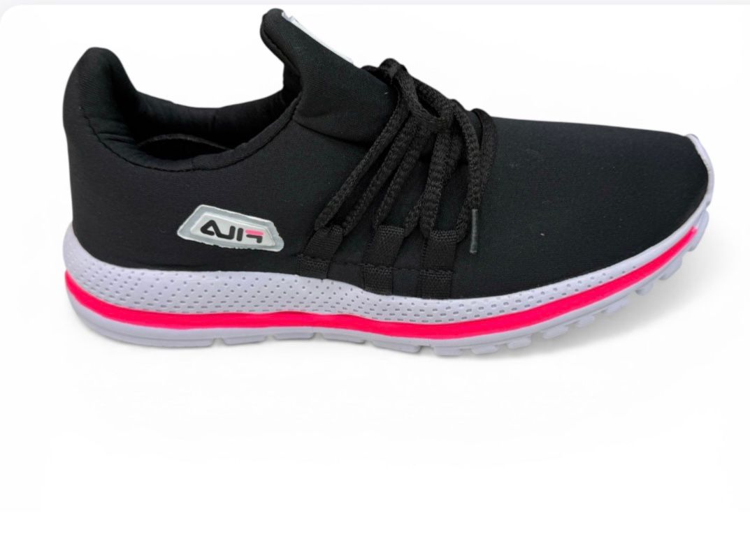 FILA IATE ( PRETO/ROSA )